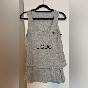 Latched Mama Gray Tank Top